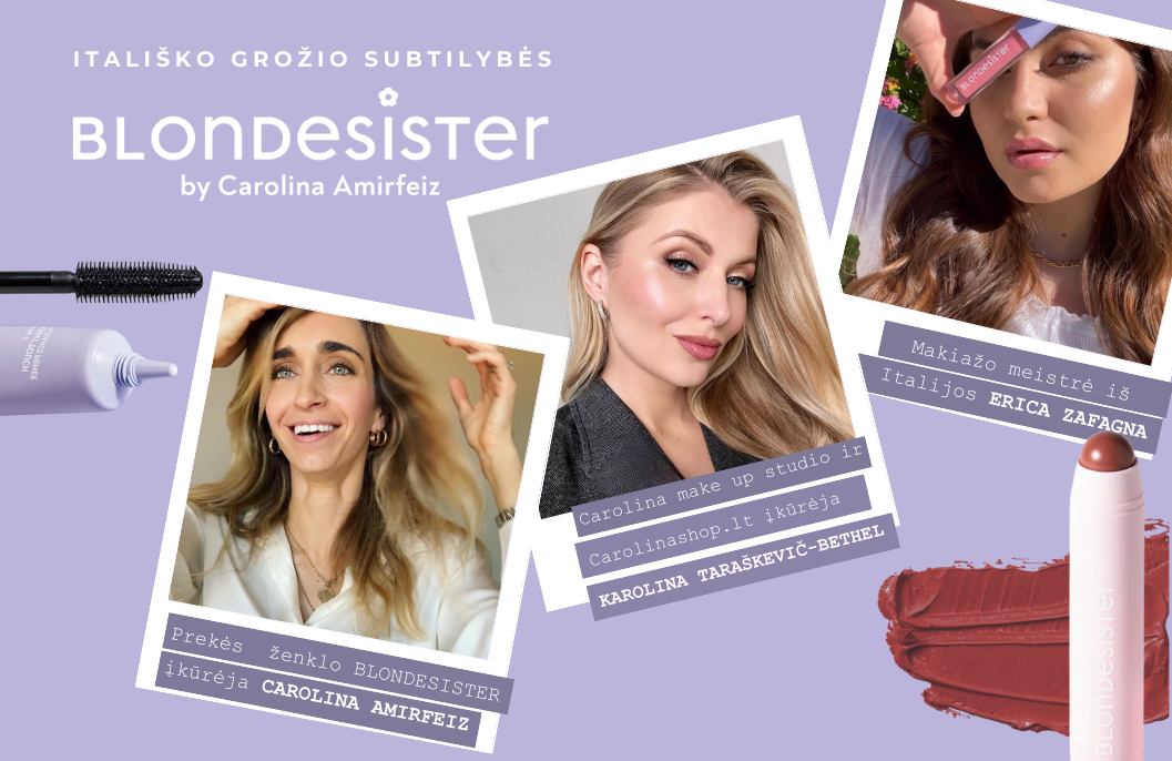 BLONDESISTER makiažo mokymai